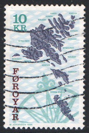 Faroe Islands Scott 305 Used - Click Image to Close